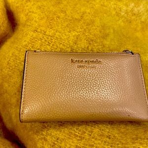 Kate Spade Beige Leather Wallet